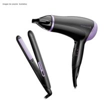 Combo Secador + Plancha D3016GP-110F Remington Morado
