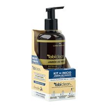 Kit inicio TABI CLEAN jabón de manos +1 tableta rinde 360 ml