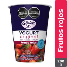 Yogurt ALPINA original frutos rojos x200 g