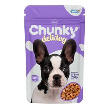Alimento húmedo para perro CHUNKY delidog pavo x250 g