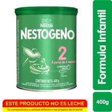 Alimento lácteo NESTOGENO L comfortis etapa 2 x400 g