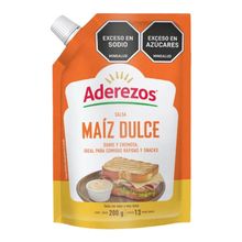 Salsa ADEREZOS maíz dulce x200 g