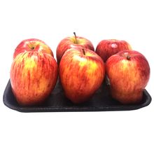 Manzana roja bandeja