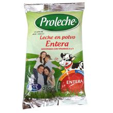 Leche PROLECHE en polvo entera x200 g