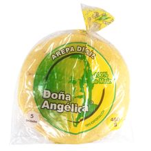 Arepa DOÑA ANGÉLICA amarilla y blanca 5 unds x480 g
