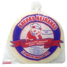 Arepas NEIRANAS blanca/amarilla 5 unds x500 g