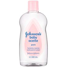 Aceite JOHNSON & JOHNSON baby puro x300 ml