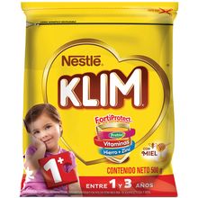 Alimento lácteo KLIM 3 + prebio x500 g