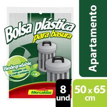 Bolsa basura MERCALDAS x8 unds 2x3
