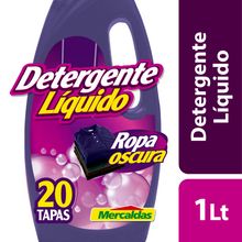 Detergente líquido MERCALDAS ropa oscura x1000 ml 2x3