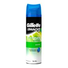 Gel para afeitar GILLETTE mach 3 complete defense sensitive x198 g
