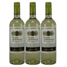 Vino SANTA RITA 3 medallas sauvignon x750 ml c/u 2x3