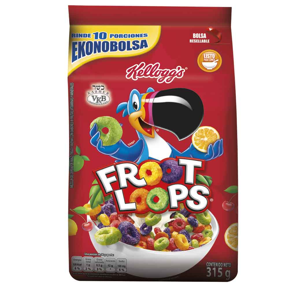 Cereal KELLOGG'S froot loops x315 g