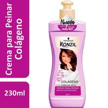 Crema para peinar KONZIL colágeno y vitamina doce x230 ml
