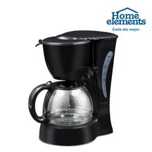 Cafetera HOME ELEMENTS eléctrica 6 tazas