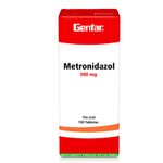 METRONIDAZOL-500MG-100TB-GF