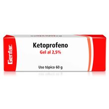 Ketoprofeno GENFAR gel 2.5% x 60 gr
