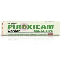 Piroxicam GENFAR gel 0.5% x40 gr