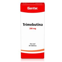 Trimebutina GENFAR 200 mg x30 tabletas