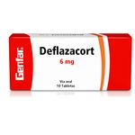 DEFLAZACORT-6MG-10TB-GF