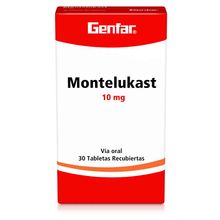 Montelukast GENFAR 10 mg x30 tabletas