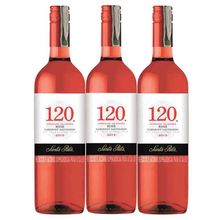 Vino SANTA RITA rosado x750 ml c/u 2x3
