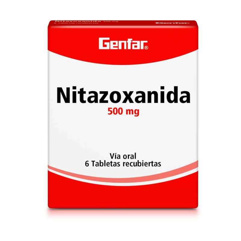 NITAZOXANIDA-500MG-6TB-GF