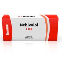 Nebivolol GENFAR 5 mg x30 tabletas