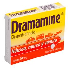 Dramamine J&J 50mg x24tabletas