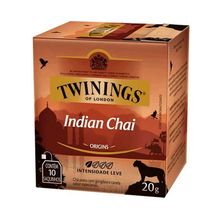 Té negro TWININGS indian chai x10 sobres