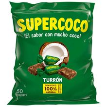Turrón SUPERCOCO 50 unds x250 g