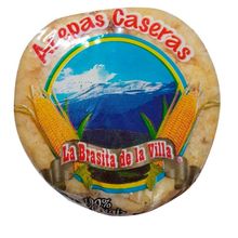 Arepa LA BRASITA DE LA VILLA blancas y amarillas 5 unds x450 g