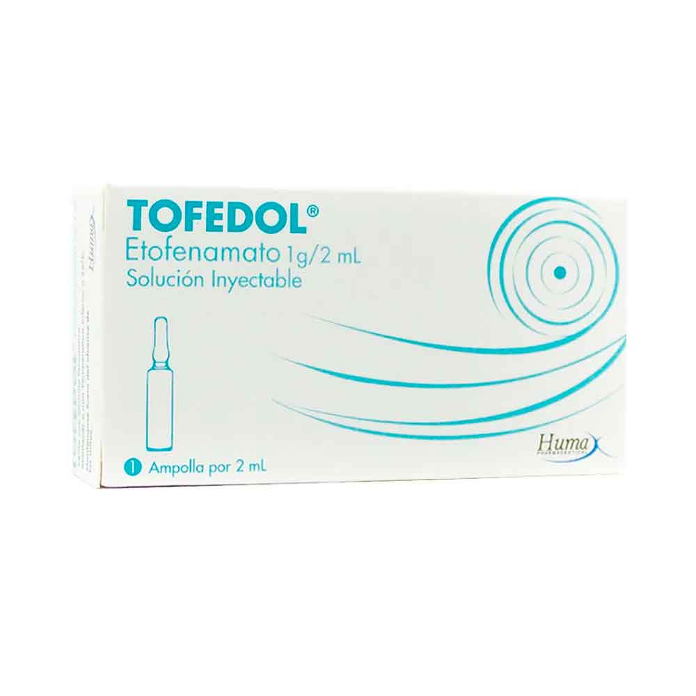Tofedol HUMAX 1g inyectable x2ml