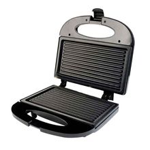 Sanduchera grill HOME ELEMENTS negra ref.HESM-117NGA