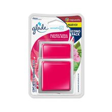 Ambientador GLADE sensacion gel + repuesto frutos rojos precio especial 2 unds x8 g