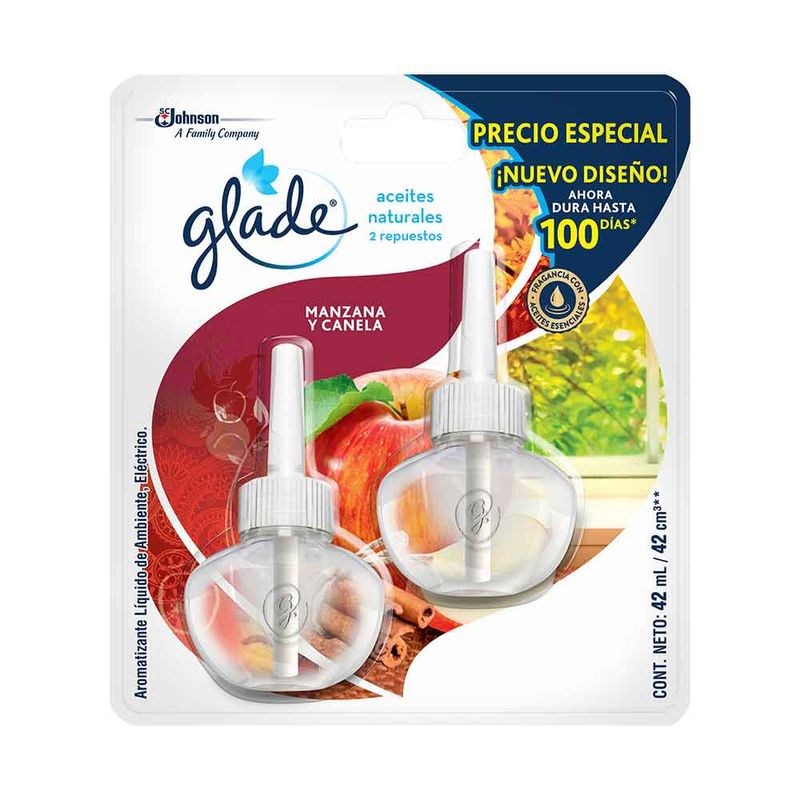 Ambientador-GLADE-Plugins-21-Aceite-Manza-Canela-2-Repuesto-Blister_91259
