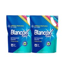 Detergente líquido BLANCOX precio especial 2 unds x1800 ml c/u
