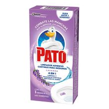 Limpiador PATO lavanda adhesivo 3 unds x10 g c/u