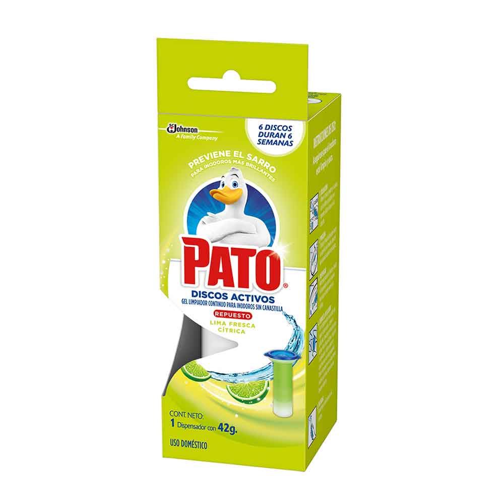 Pato Discos Activos Lima - Pack de 2 Recambios (12 Discos