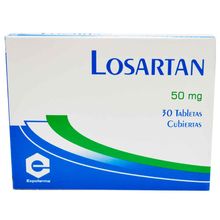 Losartán EXPOFARMA 50mg x30 tabletas