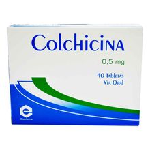 Colchicina 0.5mg EXPOFARMA x40 tabletas