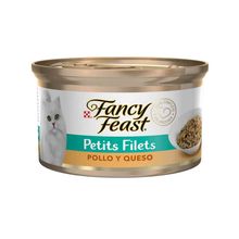 Alimento para gato FANCY FEAST pollo queso x85 g