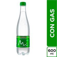 Agua MANANTIAL con gas x600 ml