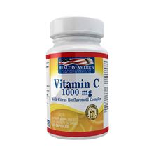 Vitamina C HEALTHY AMERICA 1000mg x100 cápsulas