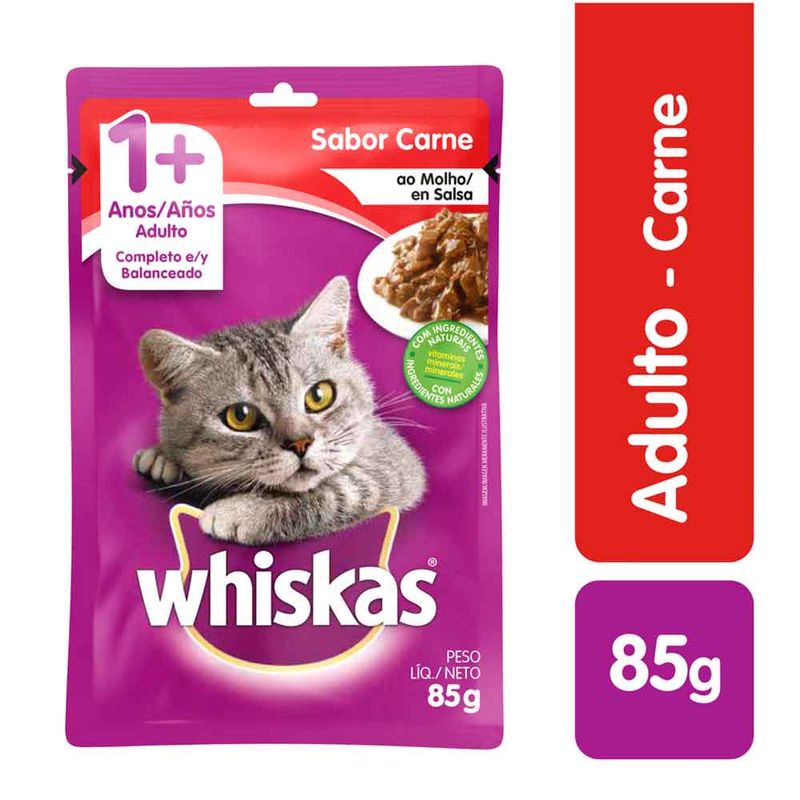 Alimento-humedo-WHISKAS-gato-adulto-sabor-a-carne-doy-pack-x85-g_112689