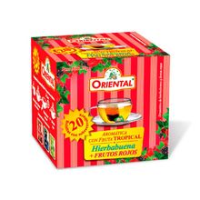Aromática ORIENTAL hierbabuena/frutos rojos x20 sobres