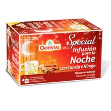 Infusión para la noche ORIENTAL con canela e hinojo x 20 sobres