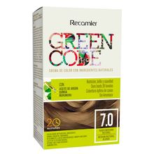 Tinte GREEN CODE kit rubio medio natural N.° 7.0