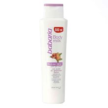 Crema almendra BABARIA body milk x400 ml