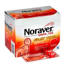 Noraver Gripa y Tos TECNOQUIMICAS Fast Total x 60 capsulas